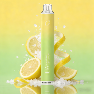 【海鹽檸檬】ILIA BAR 4 拋棄式電子煙 6500口|13ml大容量 3.5%尼古丁 Type-C充電 網芯霧化技術 20+口味選擇